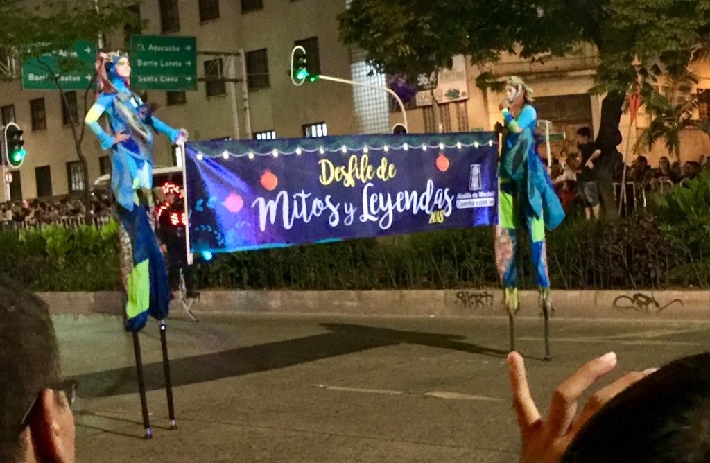Welcome to the Myths and Legends Parade 2018 (Medellin, December, 2018)
