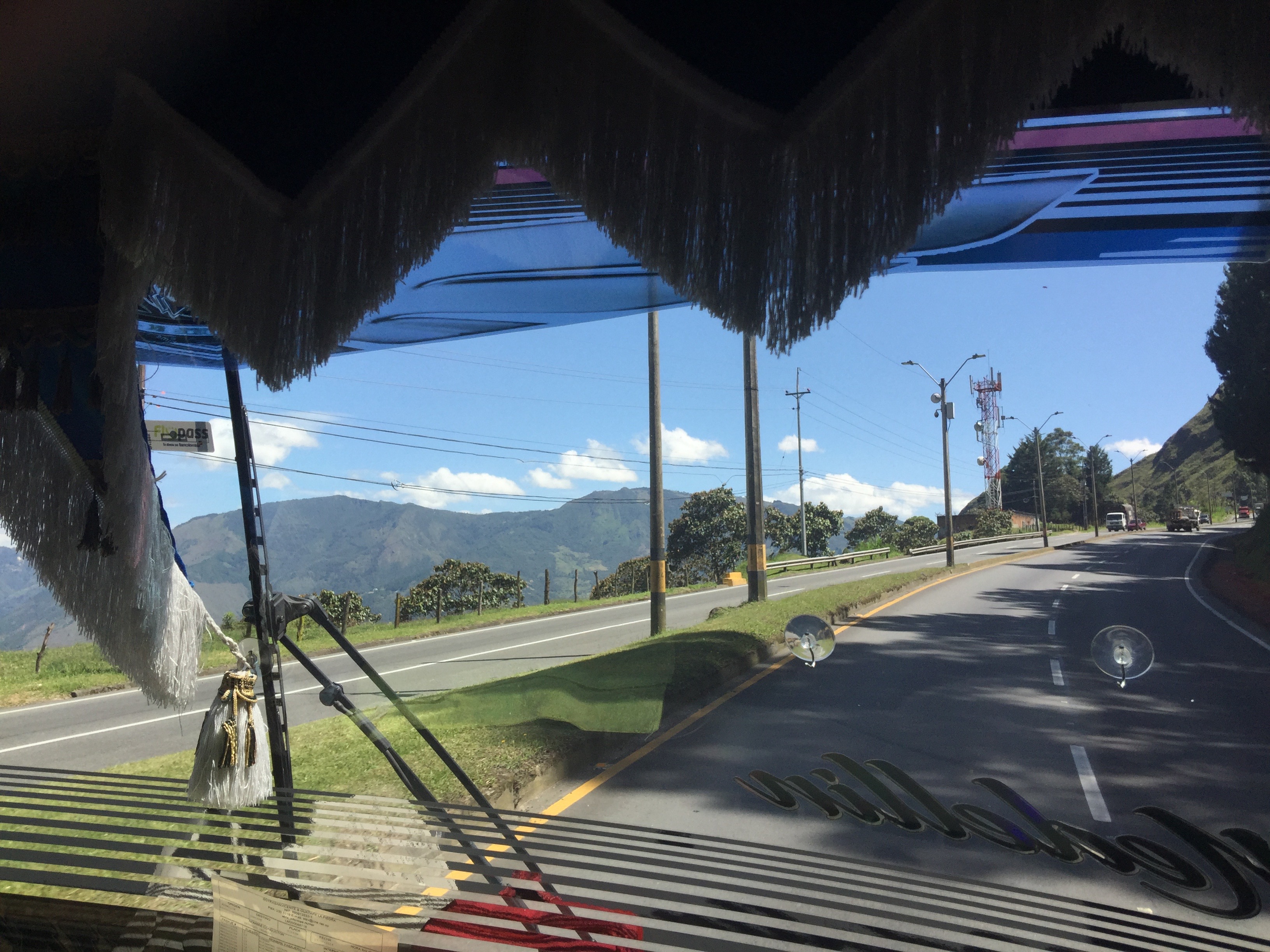 On the way to guatapé